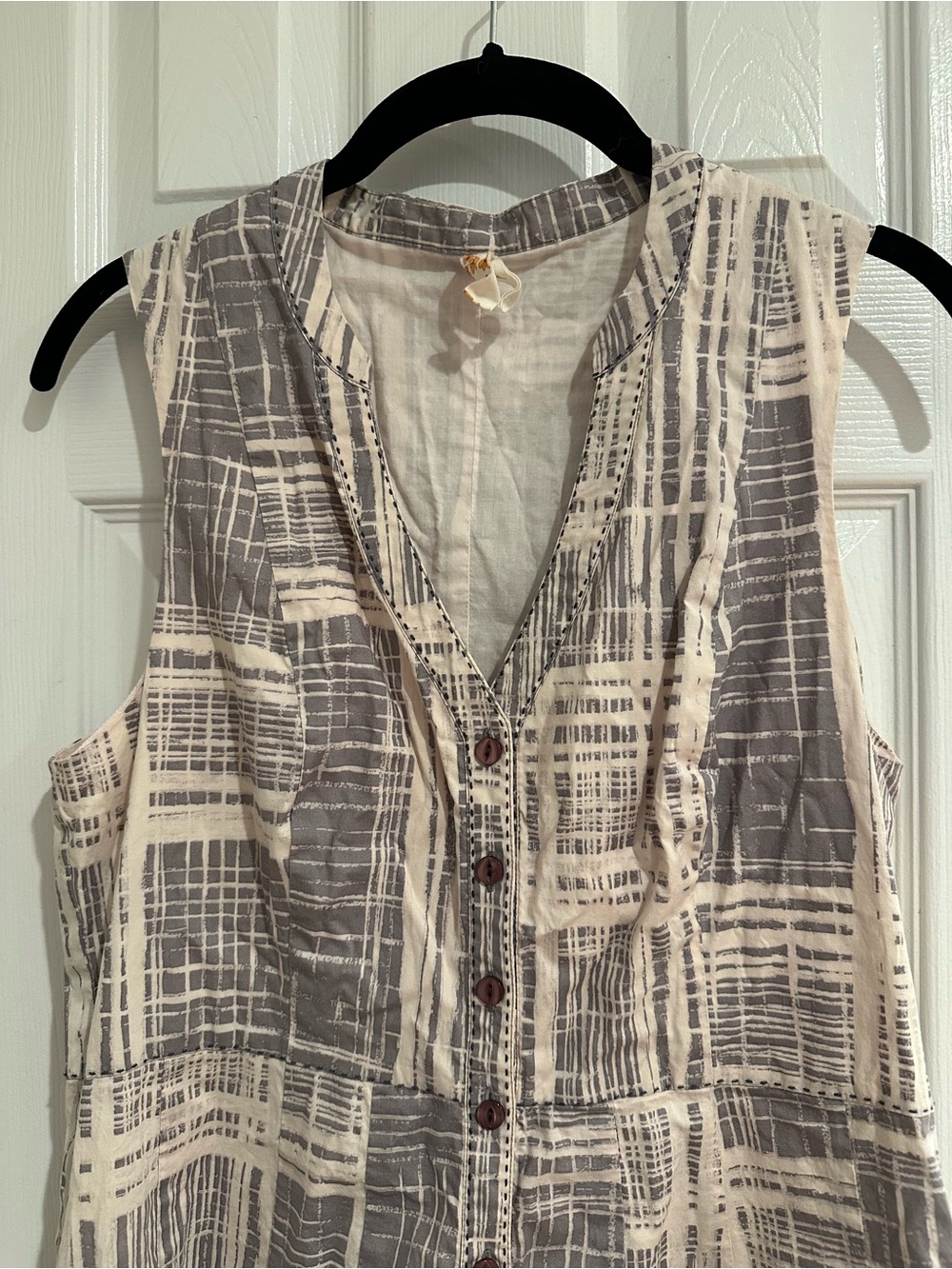 Maeve Anthropologie Button Front Fit & Flare Midi Dress Size 8 - Picture 6 of 6